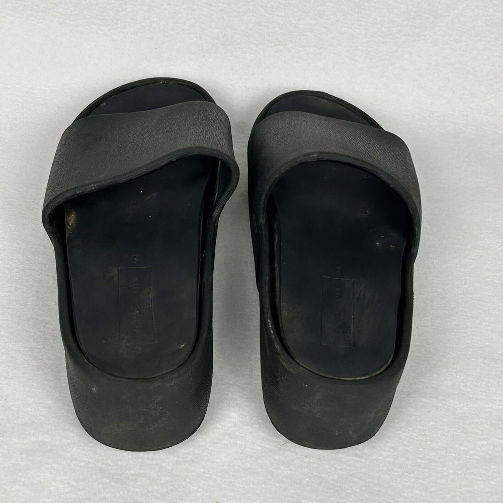 Yellow Box Super‎ Cushiony Torrey Black Slide Women's Sandal 9 - Picture 4 of 7
